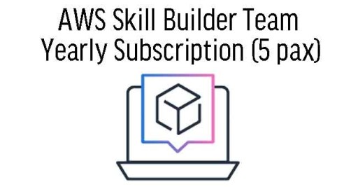 AWS Skill Builder Team Subscription ( Annual Plan for 5 pax)